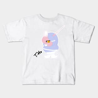 TaintedMarshmellow official merch (main oc) Kids T-Shirt